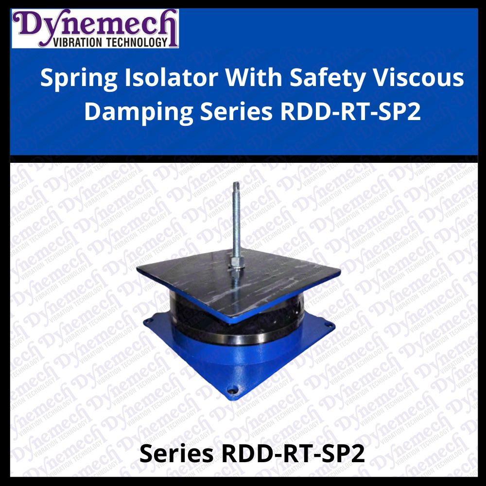 Oil-Damped Spring Vibration Isolation Systems, Series-RDD-RT-SP2