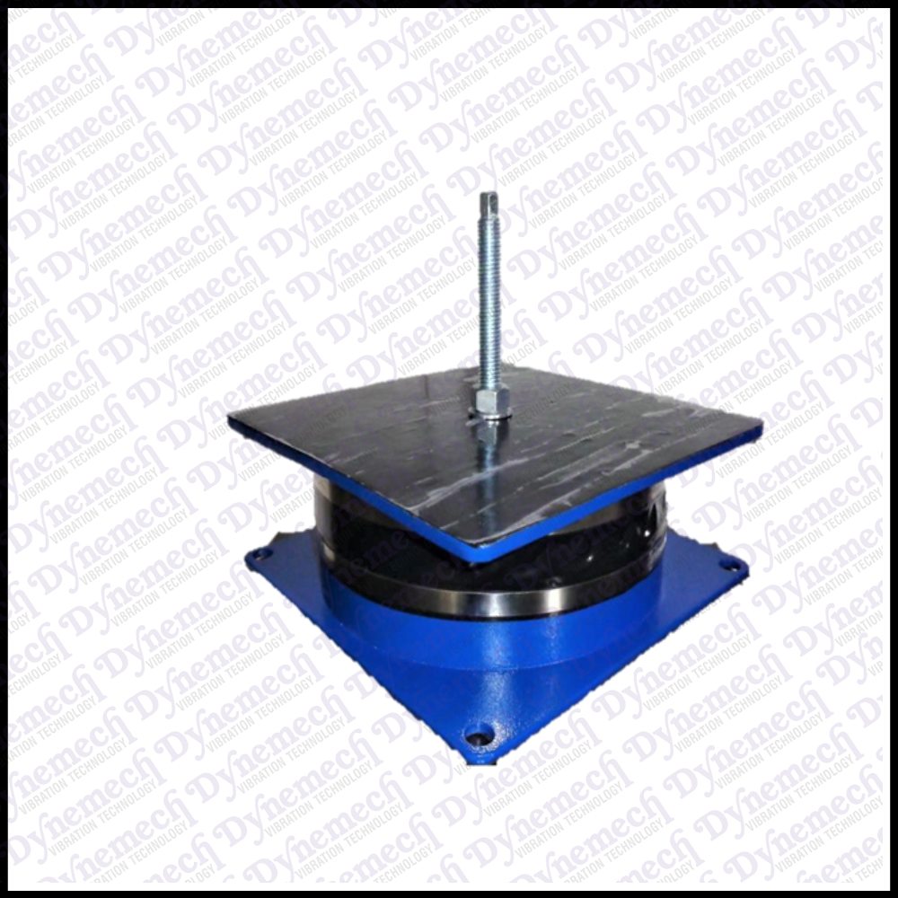Spring Isolator With Safety Viscous Damping, Series-rdd-rt-sp2 - Color: Blue