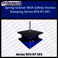 Fail-Safe Multi-Degree Restrained Spring Isolator Units, Series-RFD-RT-SP2