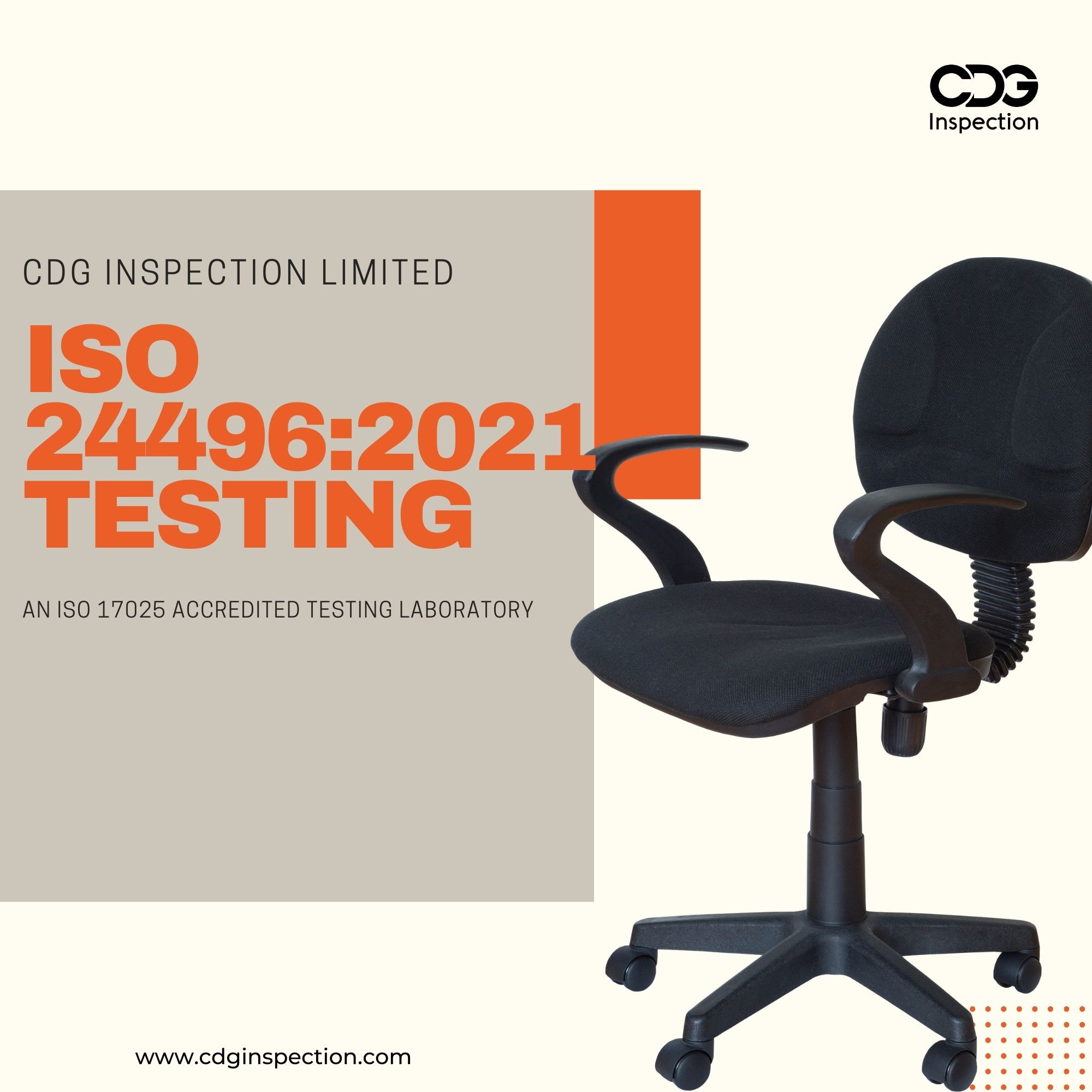 ISO 24496:2021 Testing (Office Chairs Testing)