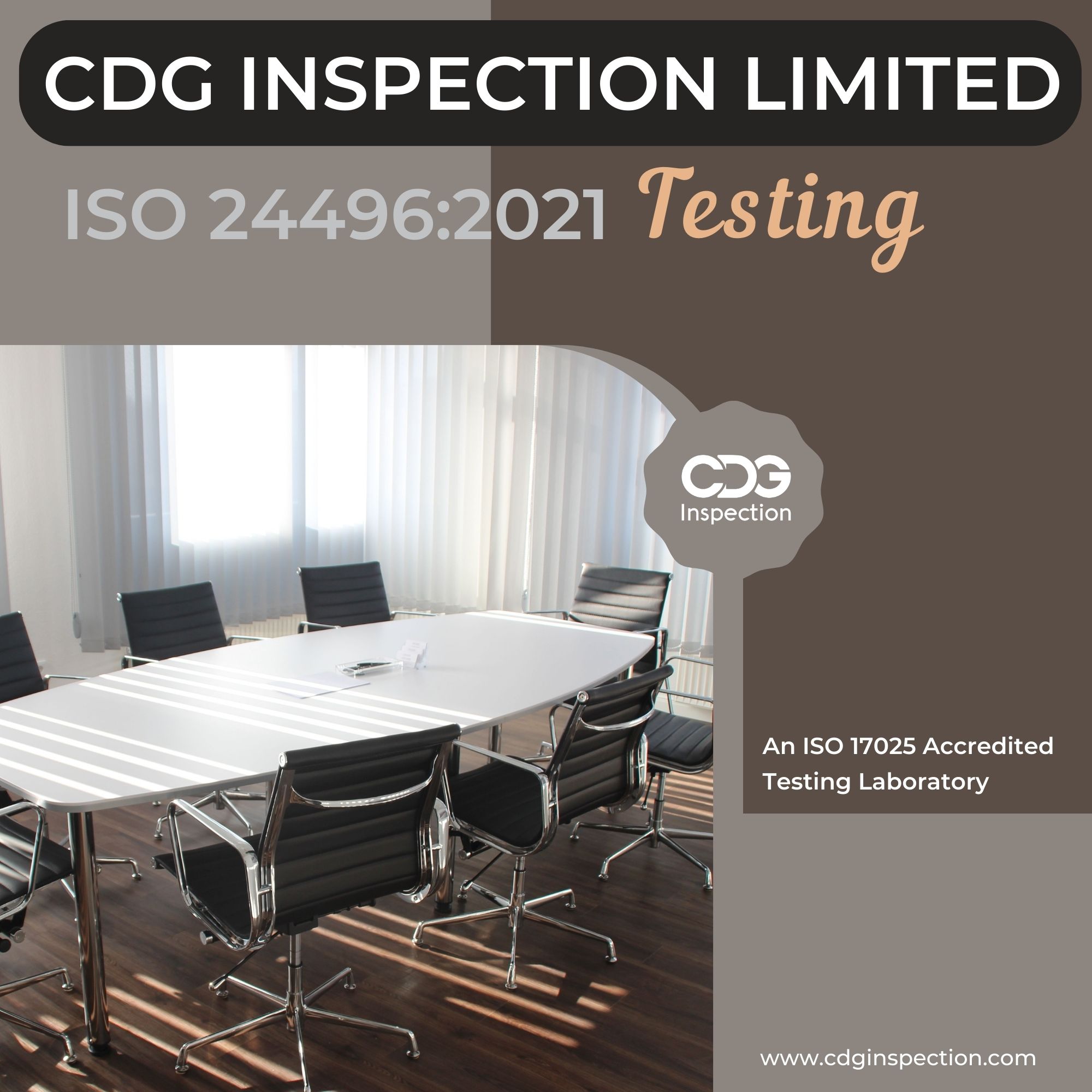 ISO 24496:2021 Testing (Office Chairs Testing)