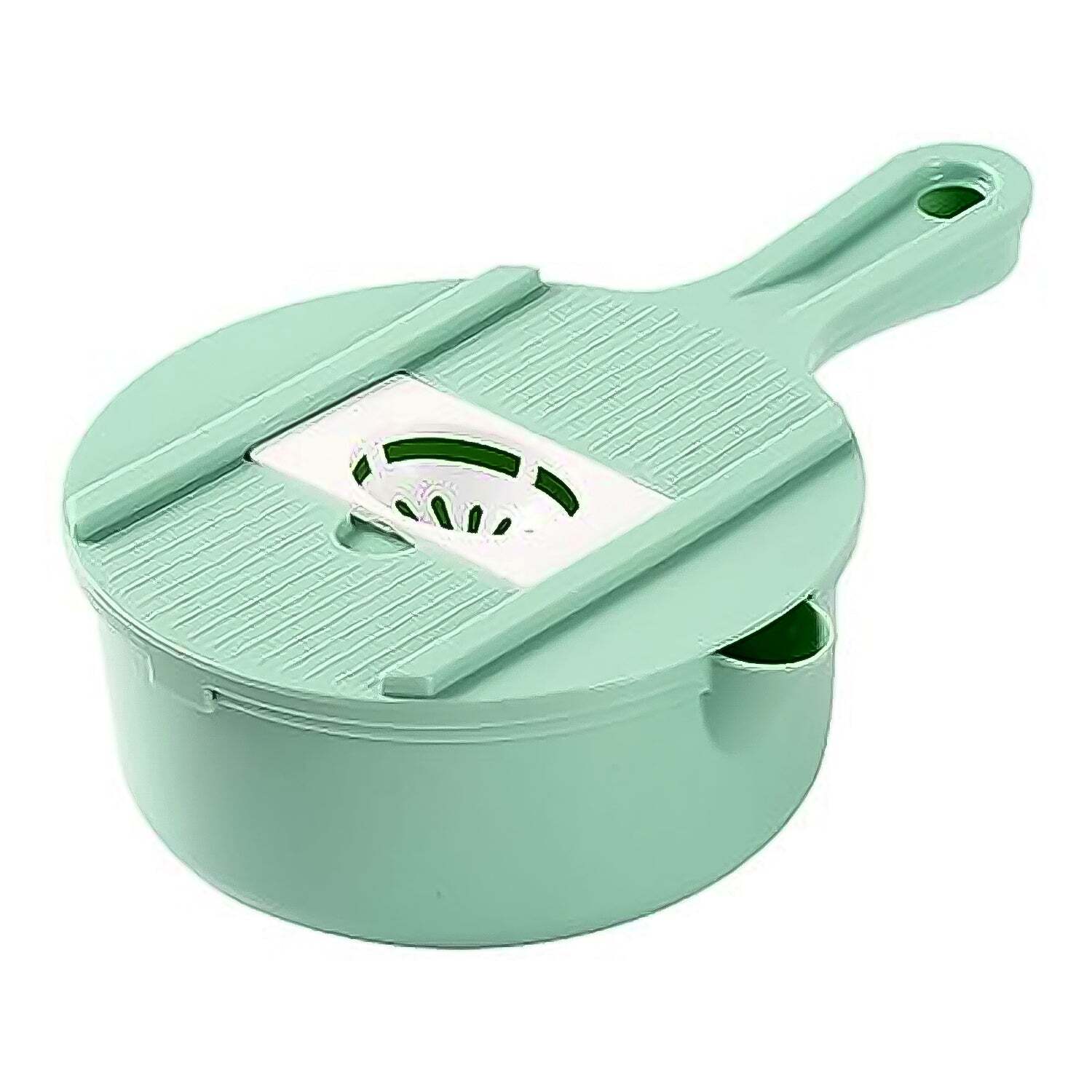 Vegetable Choppers With Drain Basket | 6 In 1 Vegetable Slicer Bladess