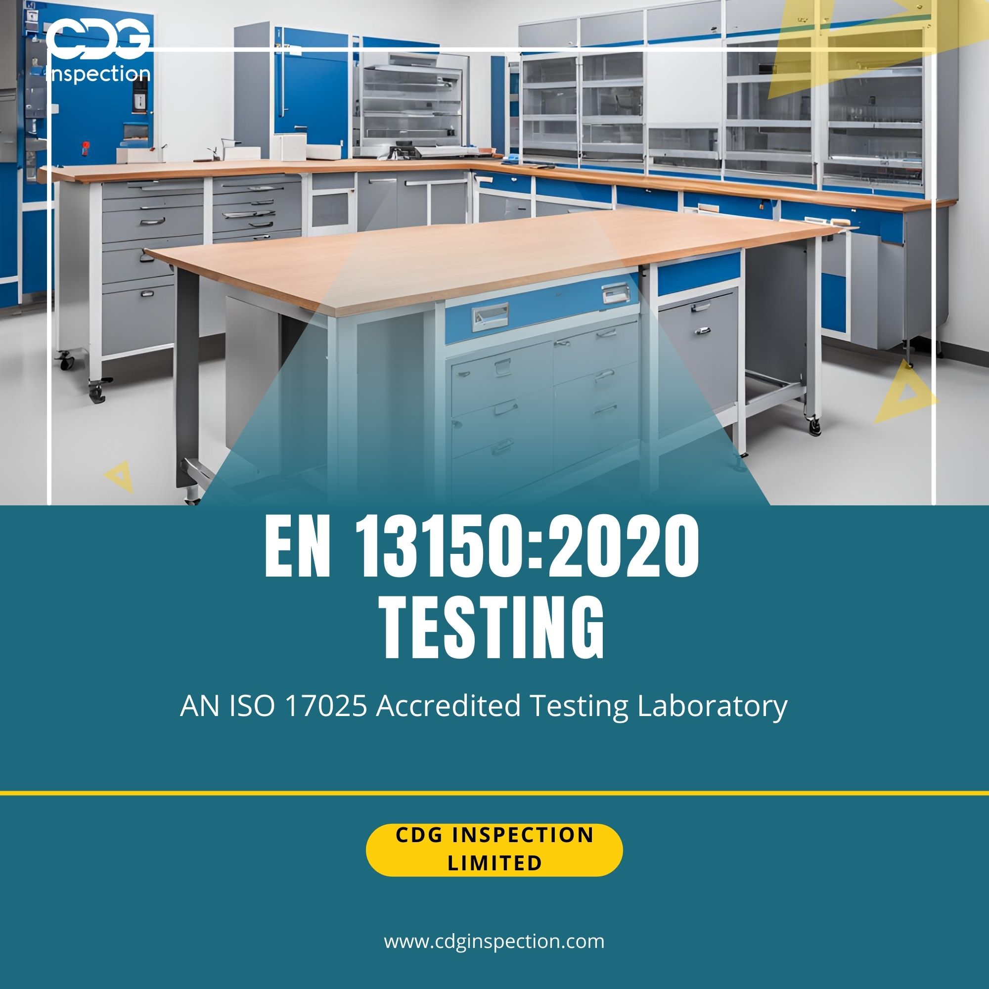 EN 13150:2020 Testing (Workbenches for laboratories in educational institutions)