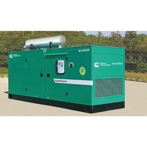 400 Kva Cummins Powerica Silent Diesel Generator - Color: Green