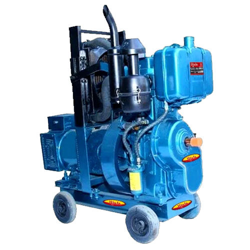 Water Cooled Diesel Generator - Color: Blue Paint Coated