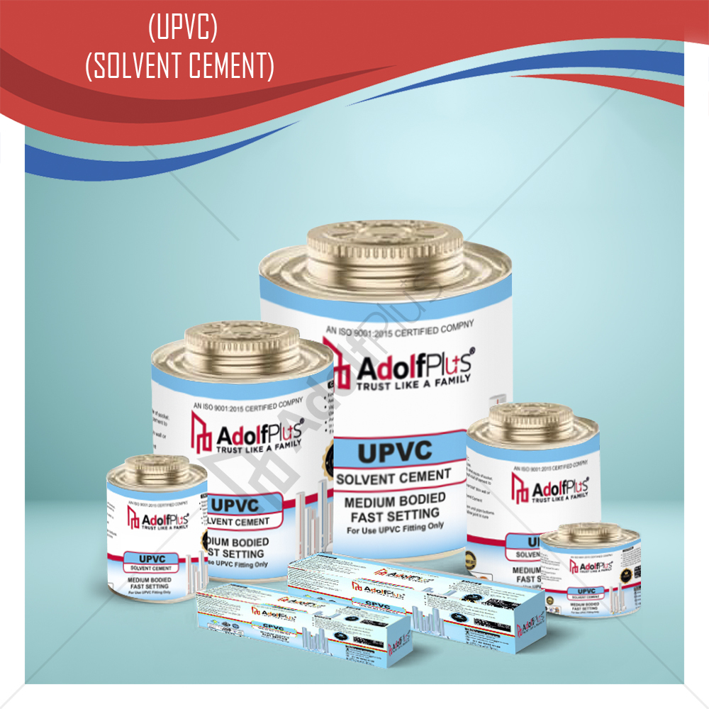 Upvc Solvent Cement - Application: Industrial