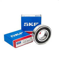 Skf Deep Groove Ball Bearing - Stainless Steel, 10mm Size, Silver Color | Metal Shields For Dust Protection, Ideal For Industrial Use