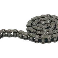Industrial Simplex Roller Chain - Stainless Steel, 2 Inch Pitch, 1 Inch Inside Width, 1.5 Inch Roller Dia | Polished Surface, Multiple Teeth, 6-12 Month Warranty