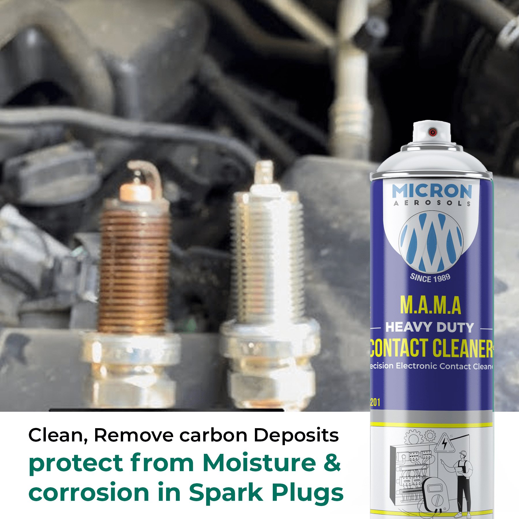 Electrical Contact Cleaner - Color: Clear