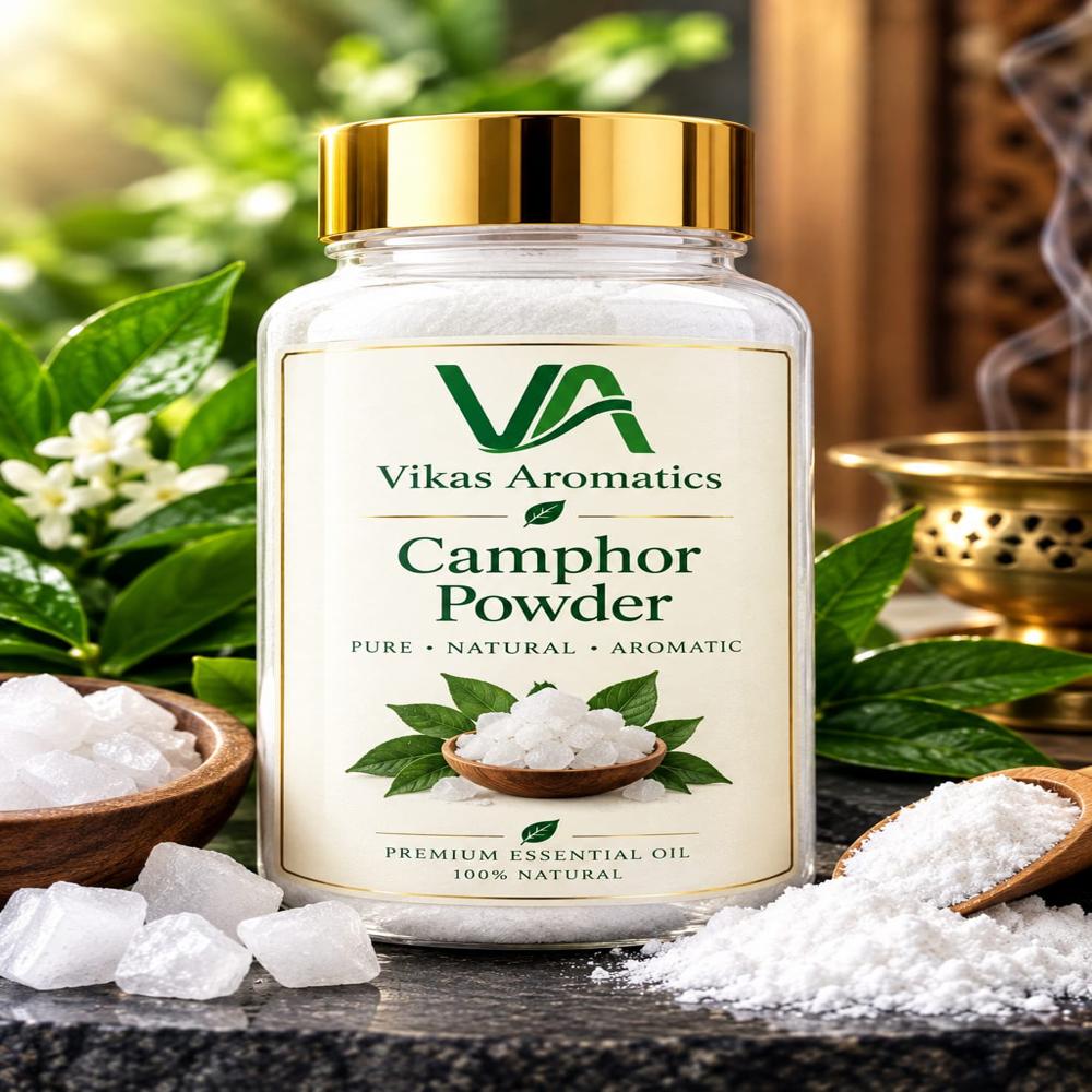 White Camphor Powder - Purity: 99%