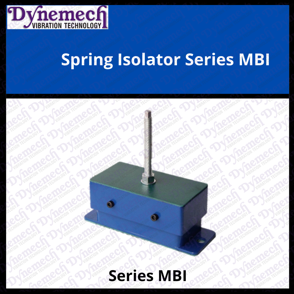 High-capacity Spring-fluid Vibration Damping Units Series: Mbi