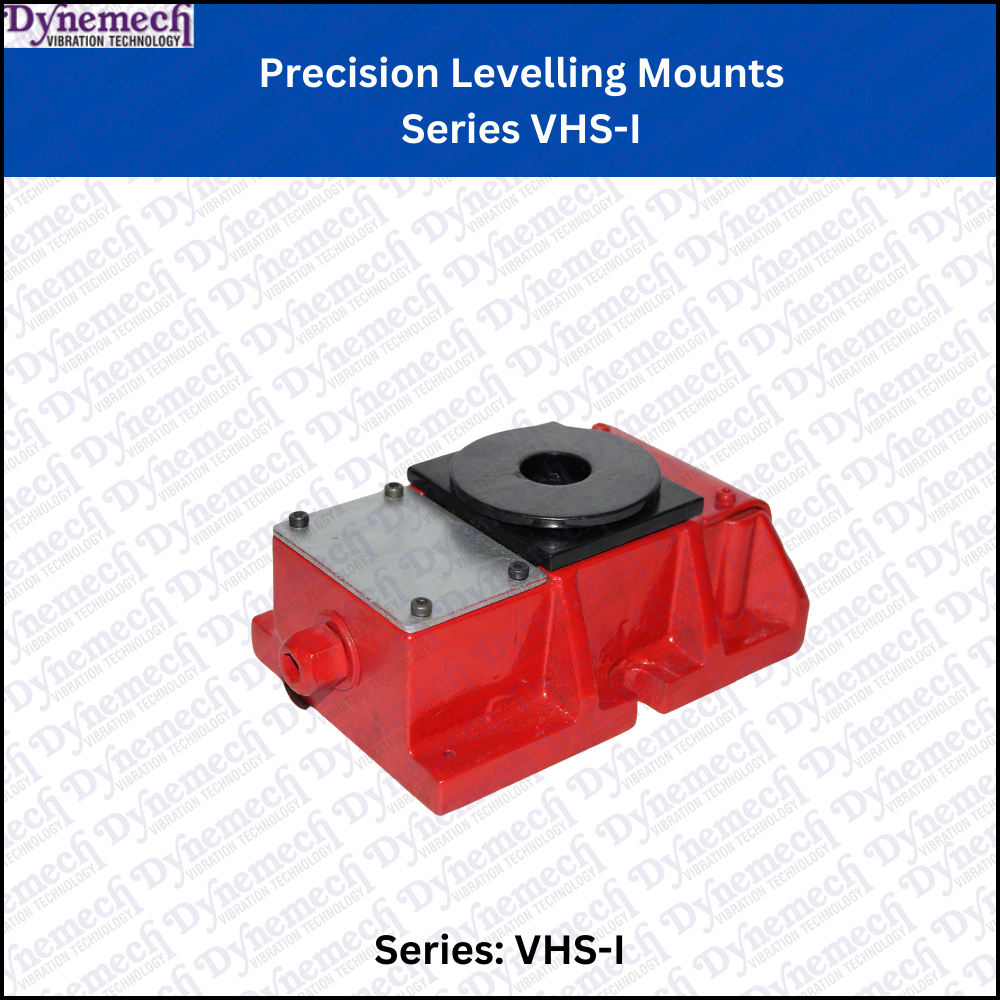 Dynemech Precision Levelling Mounts - Cast Iron & Sheet Metal, 170x108x60mm, Red/dark Grey | Rigid Alignment For Heavy Machinery, 3-piece Wedge Design, Maximum Load Capacity 70000 Kg/pc