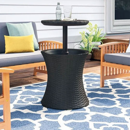 Wicker Bar Table