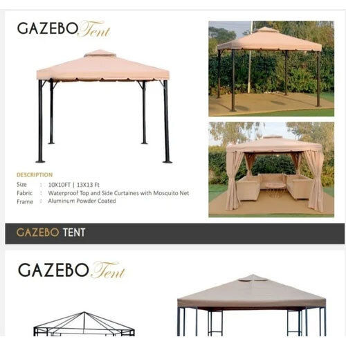 Garden Gazebo Tent - Color: Cream