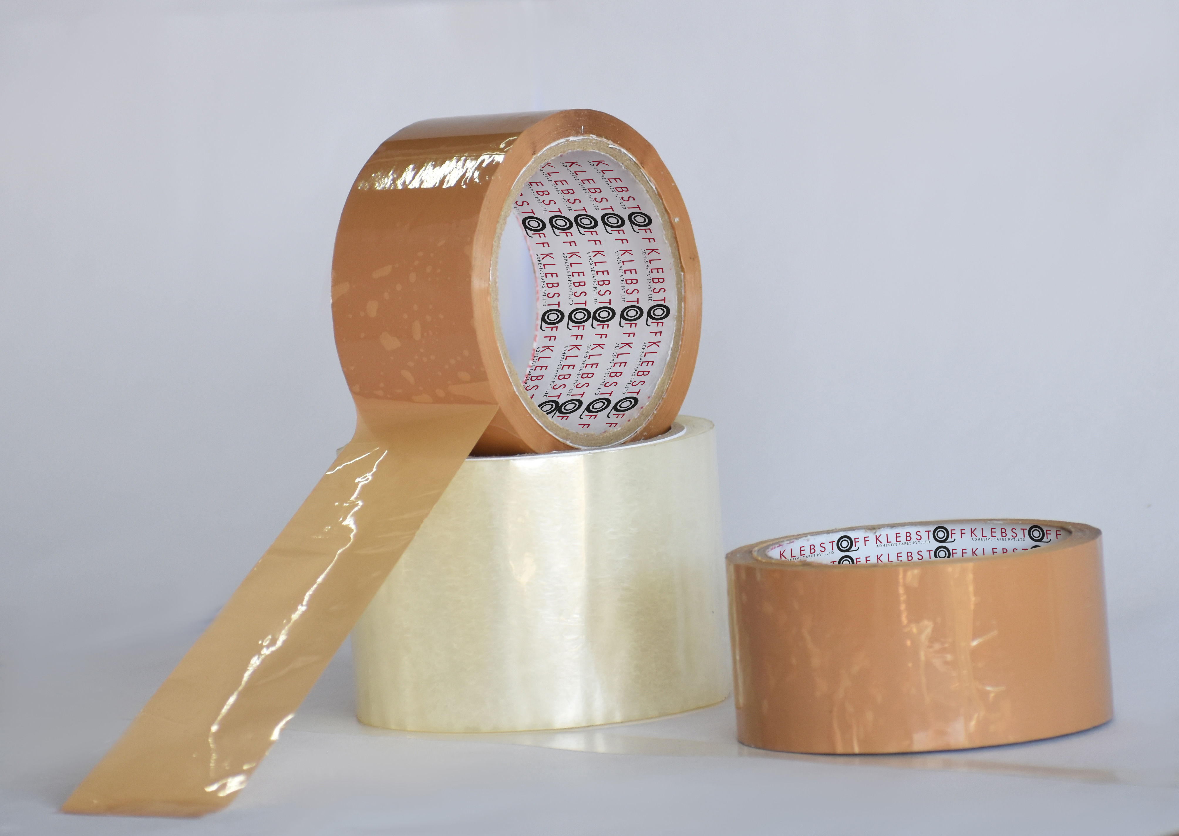 Bopp Packing Tapes - Color: Clear & Brown