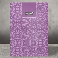 Hard Cover Notebook - Cardboard Cover With Ruled Paper, Standard A5 Size, Durable Outer Cover, Medium-weight, Rectangular Design For Note-taking