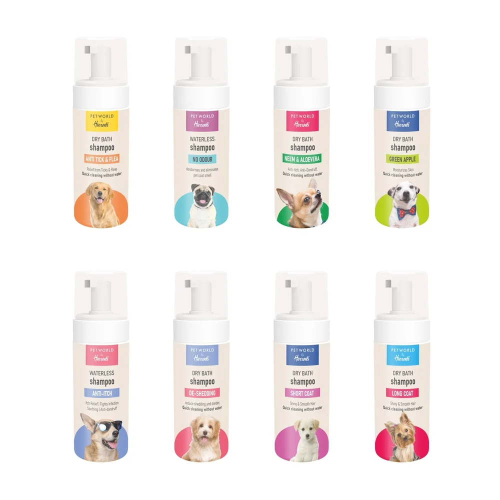MEOW CARE DRY SHAMPOO private labelling (FLAXSEED OIL,CALENDULA OIL & WITCH HAZEL)