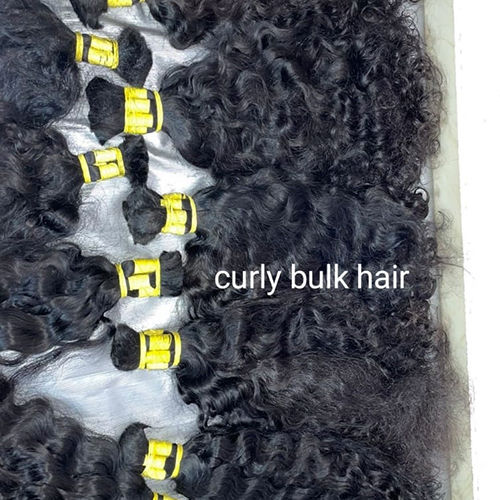 Curly Bulk Hair