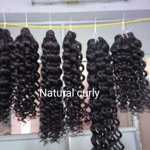 Natural Curly Human Hair - Application: Profesional