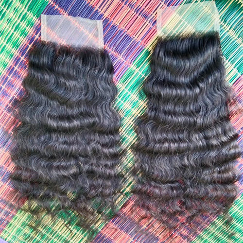 Lace Curly Closure - Application: Personal