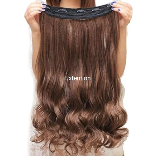 Brown Hair Extension - Style: Soft & Glossy