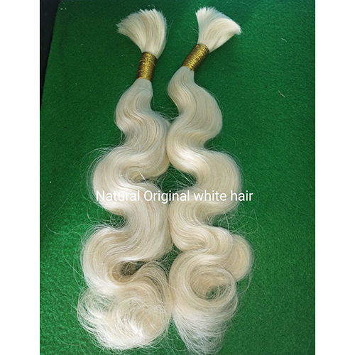 Natural Original White Hair