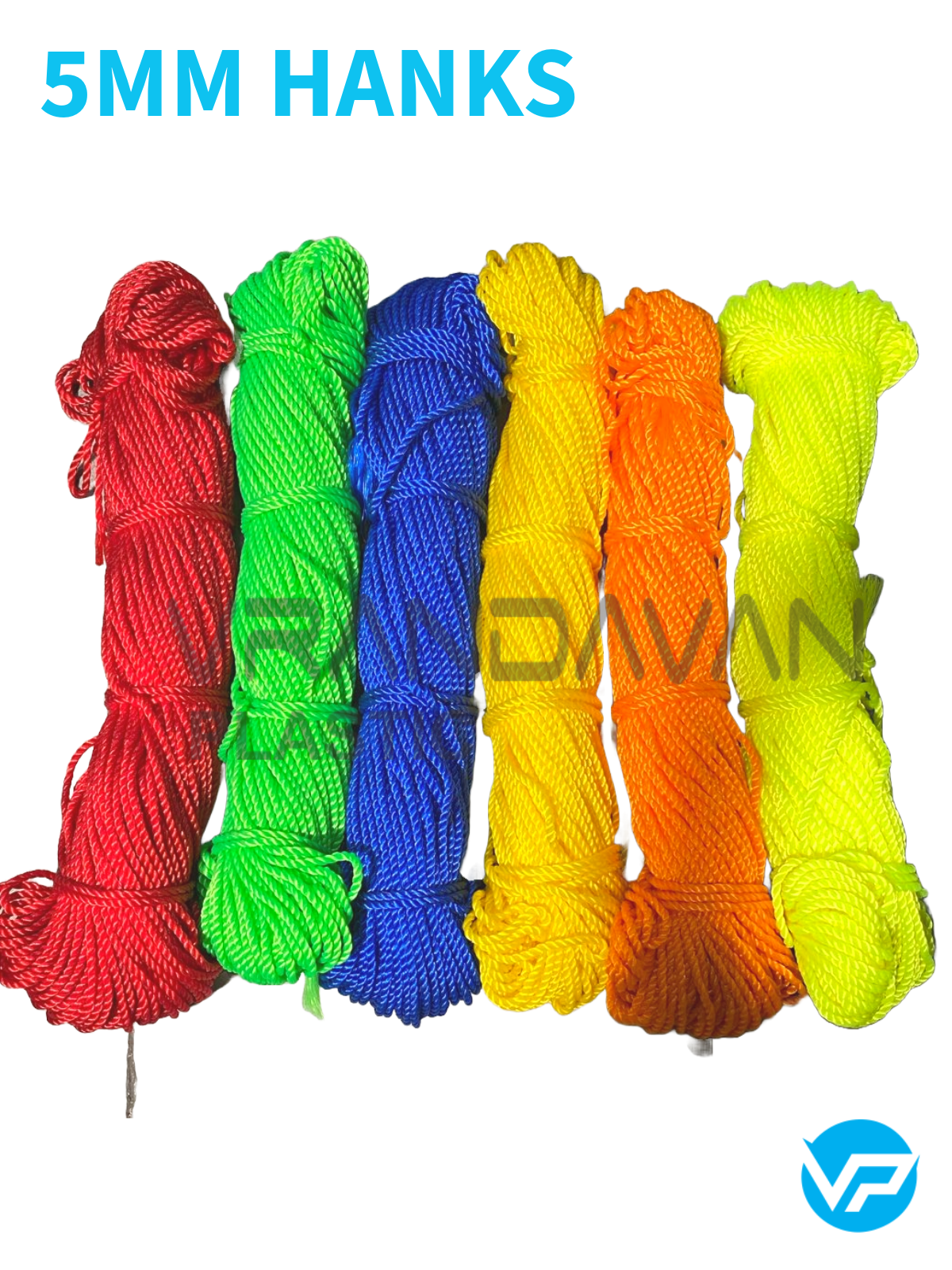 Monofilament Ropes 5mm Hanks