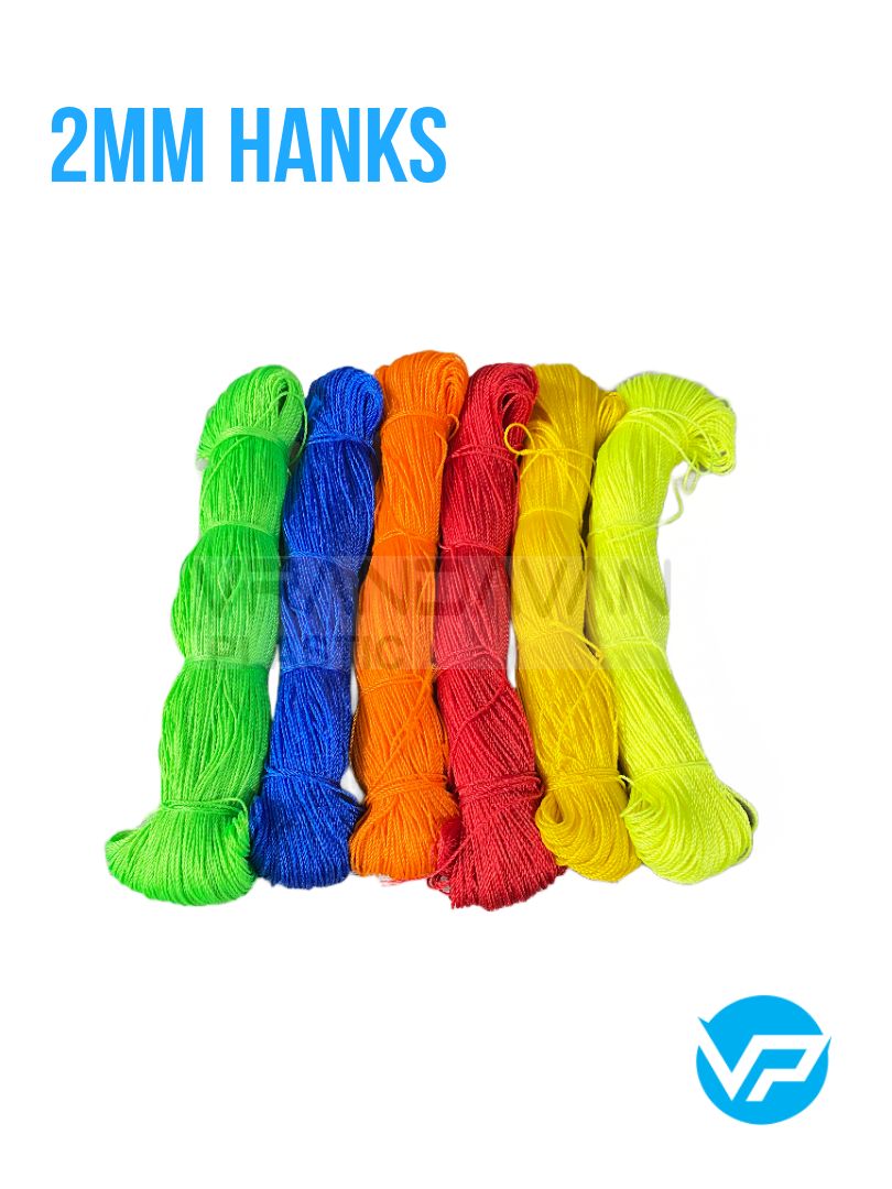 2MM HANKS HDPE MONO ROPES