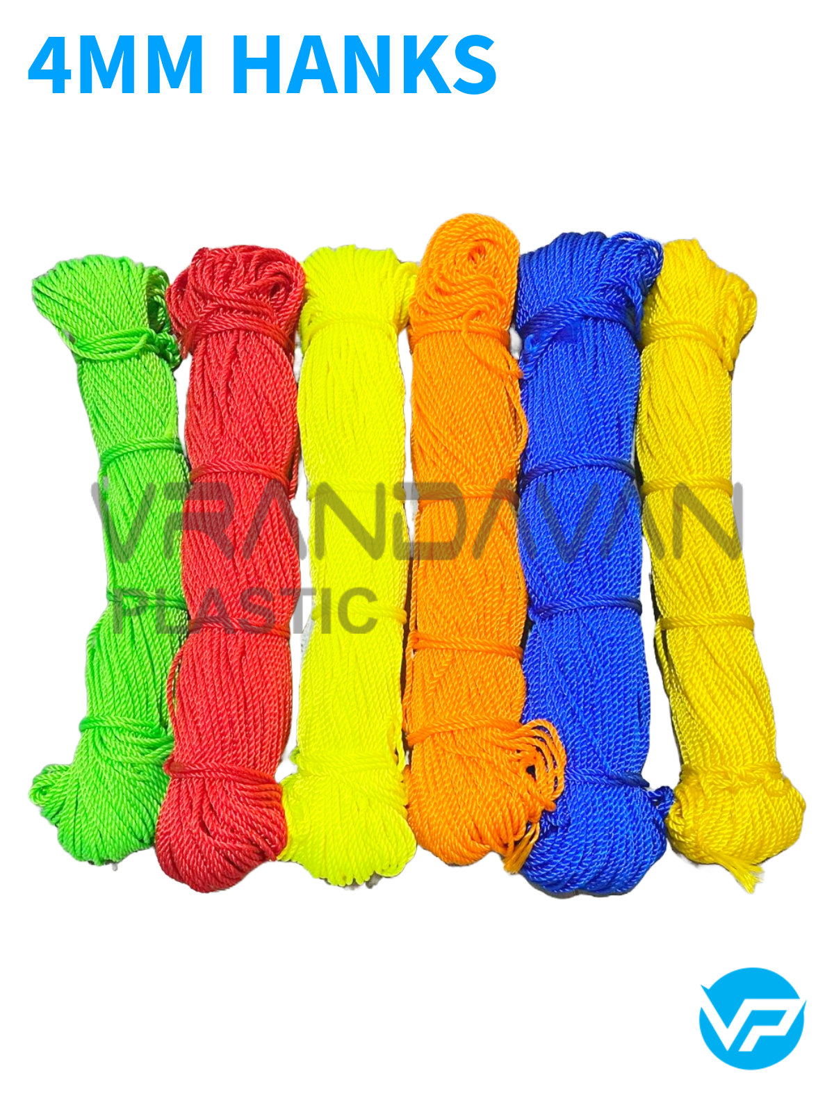 Nylon Ropes 4mm Hanks
