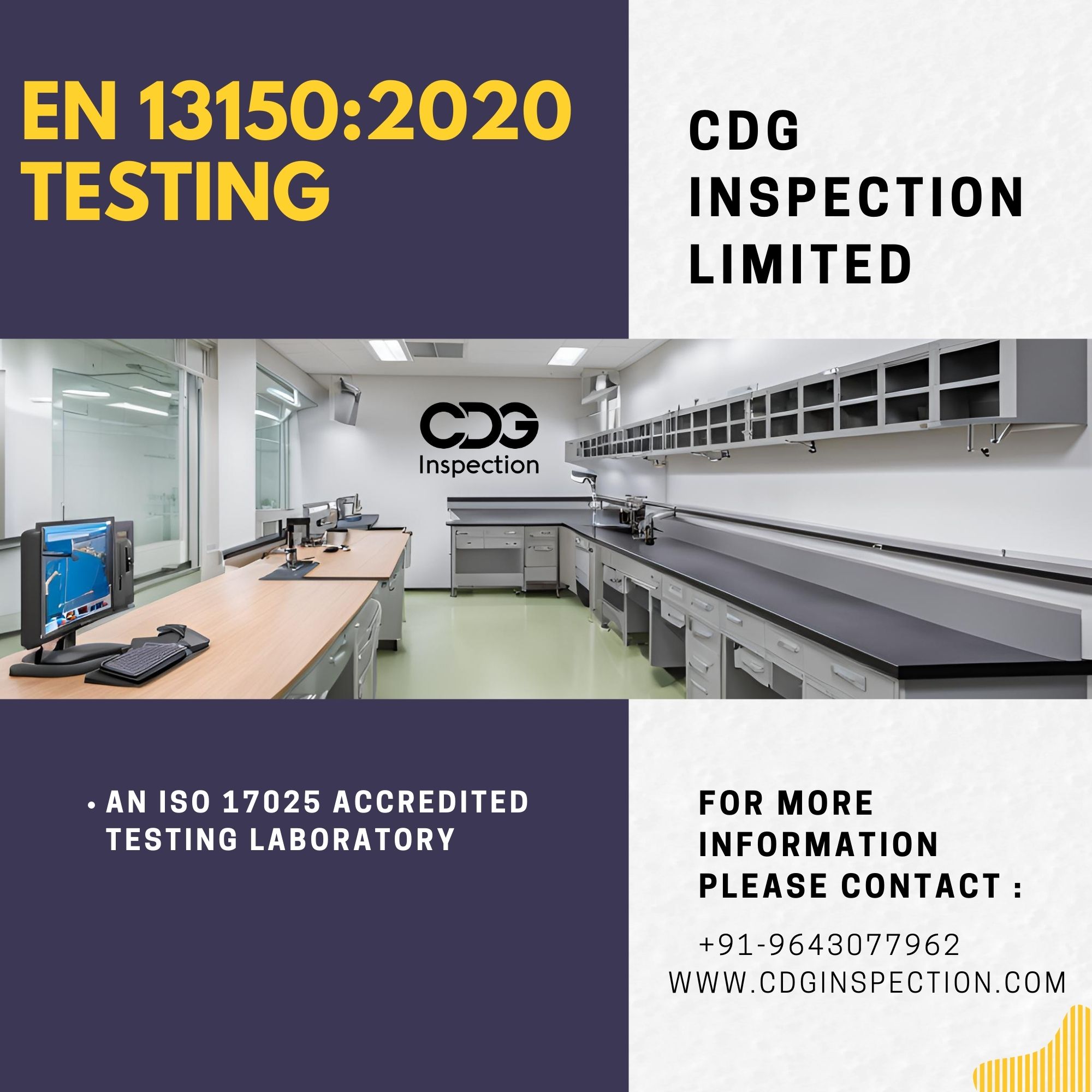 EN 13150:2020 Testing (Workbenches for laboratories in educational institutions)