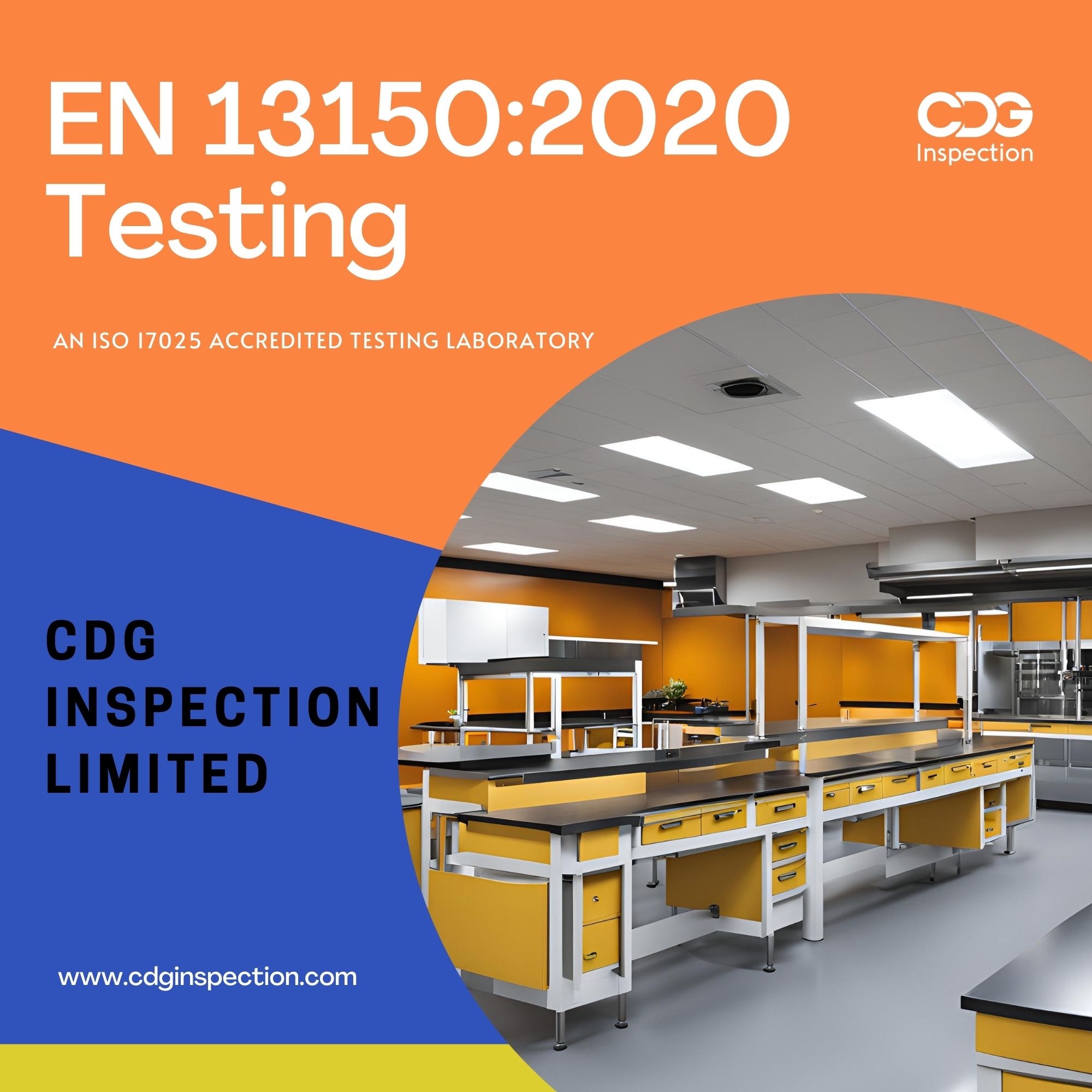 EN 13150:2020 Testing (Workbenches for laboratories in educational institutions)