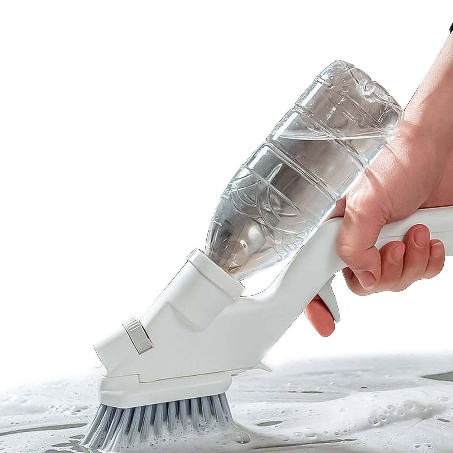 4 In 1 Scrub Brushes For Cleaning 4 Types Of Brush Head Replacementss