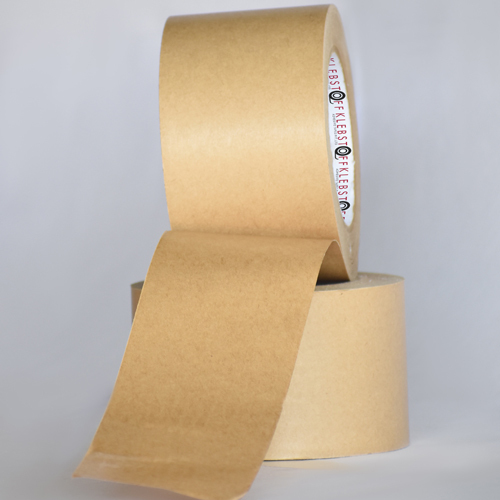 Kraft Paper Tape - 100mm Width, 0.100mm Thickness, Brown Color | High Elasticity, Tear Resistance, Excellent Bonding