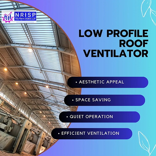 Low Profile Gravent Roof Ventilator