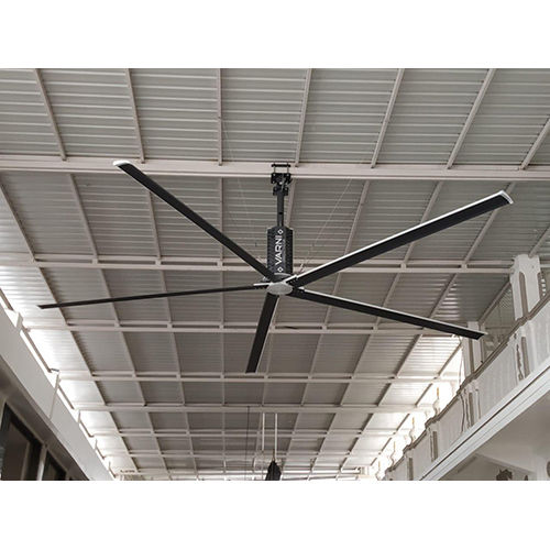 Black 5 Blade Industrial Hvls Fan