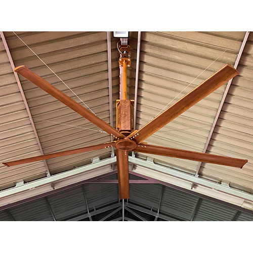 Brown Industrial Hvls Fan