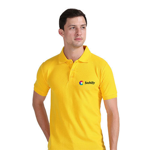 Polo T-Shirt - Color: Yellow