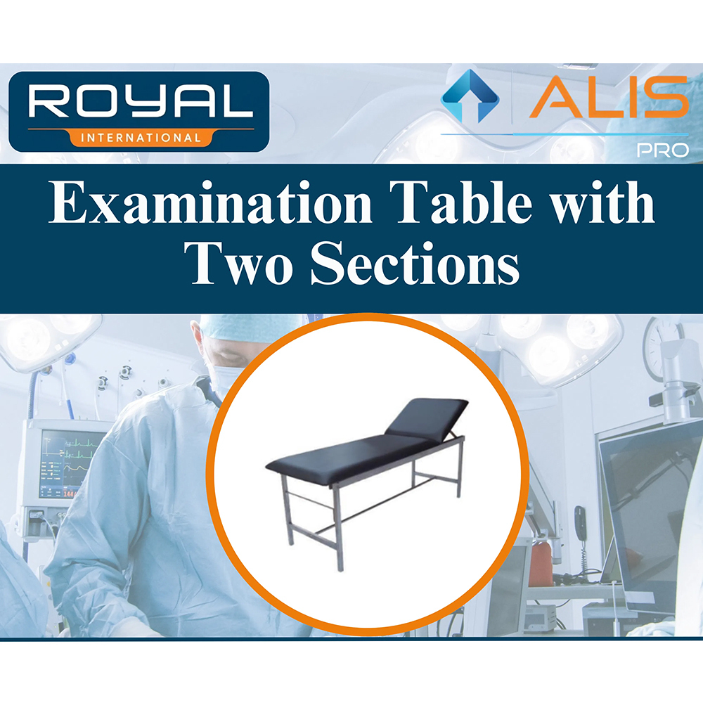 Examination Table with Two Sections