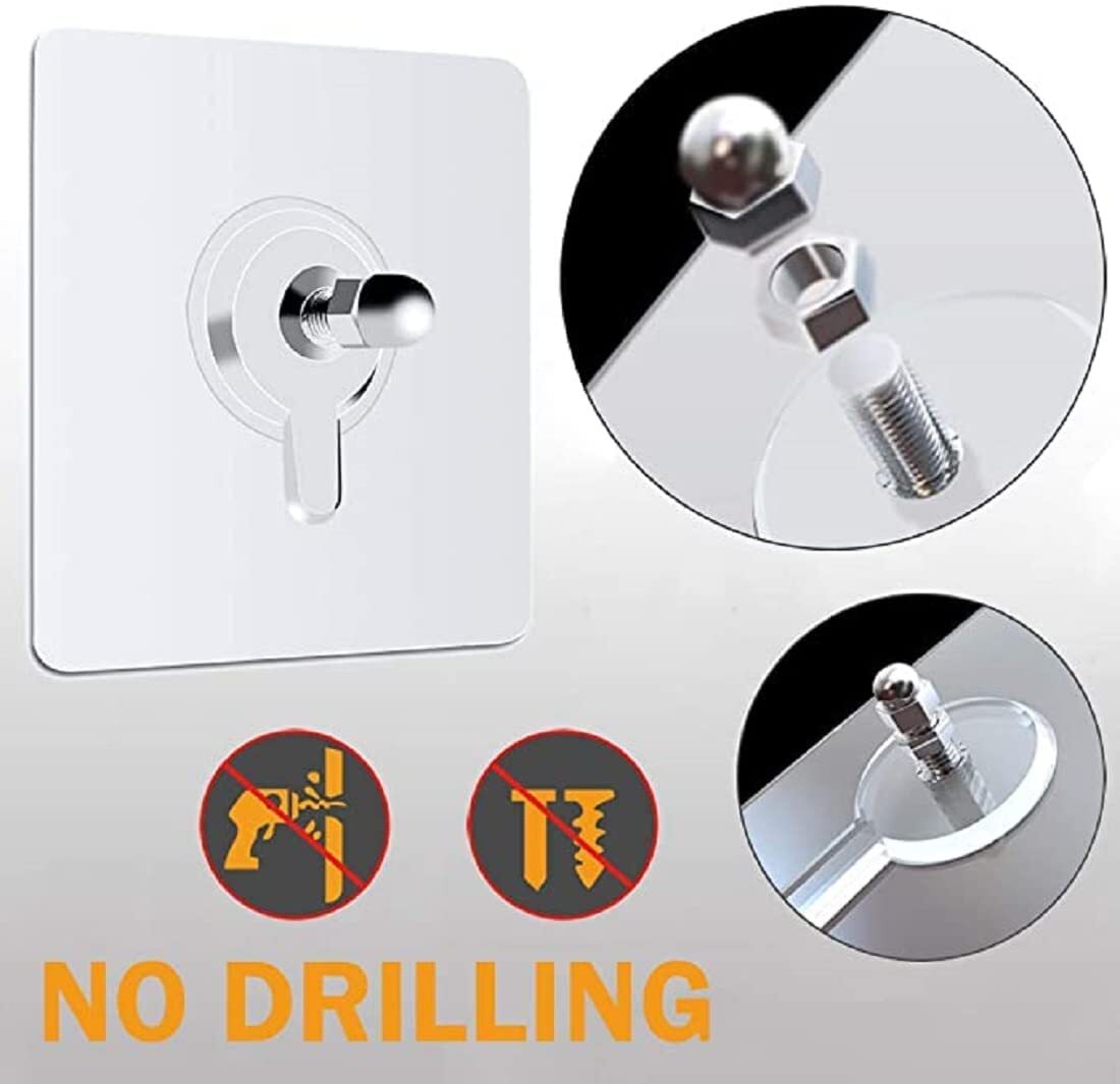 Bolt Sticker Screw Hook - Height: 9 Centimeter (Cm)
