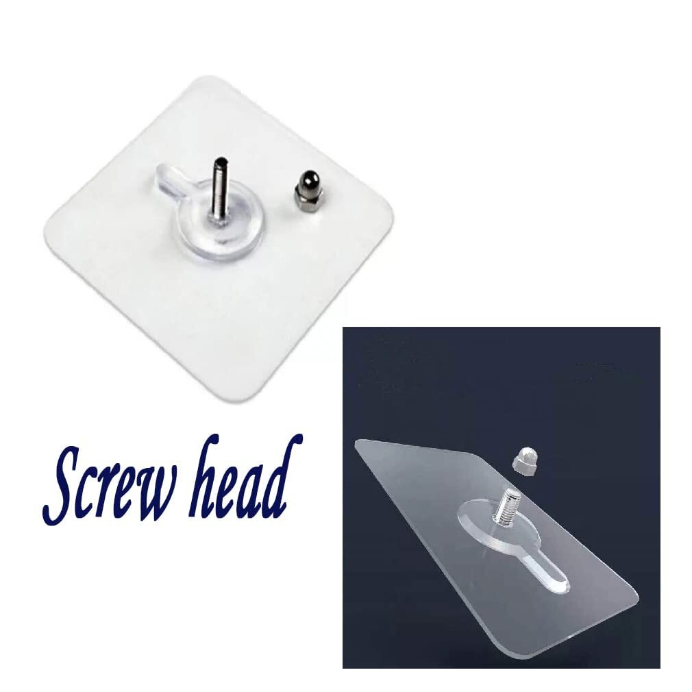 Bolt Sticker Screw Hook - Height: 9 Centimeter (Cm)
