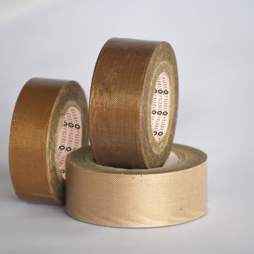 Ptfe Glass Fabric Tape - Color: Light Brown