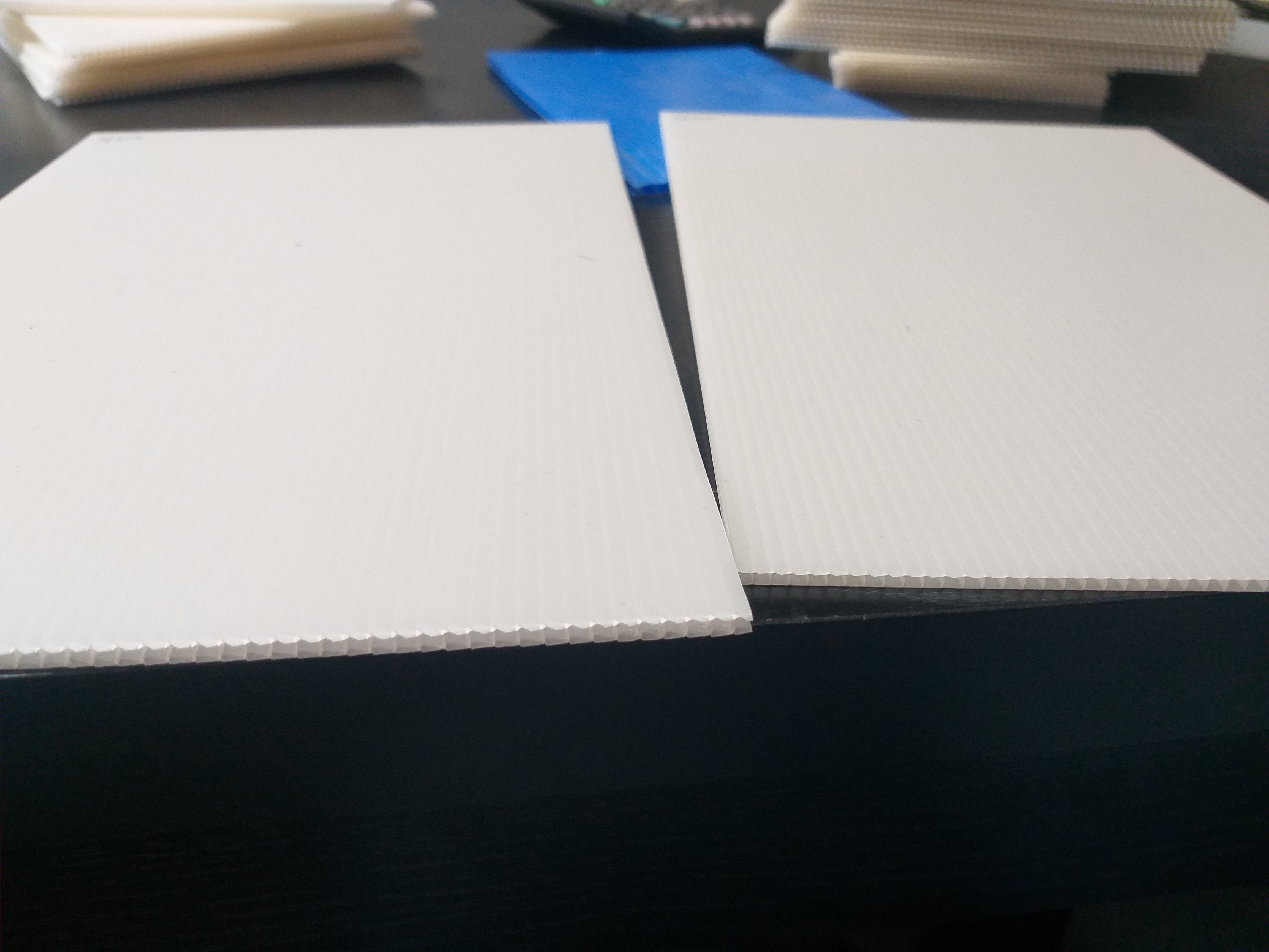 H-line Polypropylene Corrugated Sheets - Width Up To 1500 Mm Versatile & Lightweight Design Impact And Water Resistant Reusable Durability In Multiple Colors