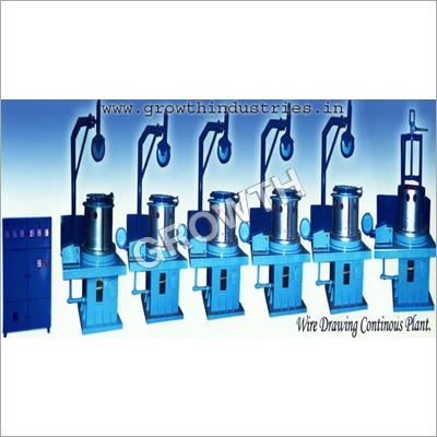 Wire Drawing Continuous Plant - Steel Material, Customizable Capacity, Multiple Dies | High Performance, Easy Installation, Durable, Precise Engineering