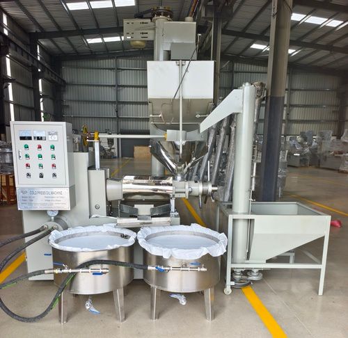 SUNFLOWER SCREW PRESS OIL MACHINE