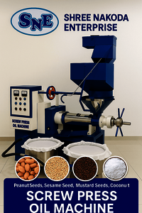 Flax Seed Screw Press Oil Machine - Automatic Grade: Automatic