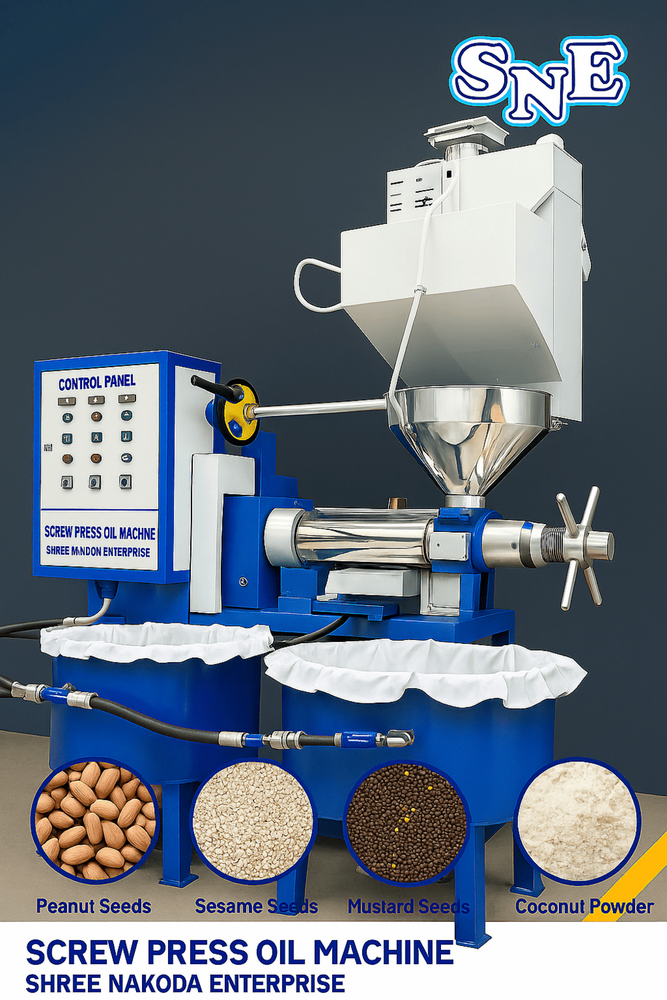 नीम कर्णाल स्क्रू प्रेस ऑयल मशीन