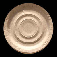 Disposable Plate - 100 GSM Paper 4 Inch Plain Style | Ideal for Event and Party Supplies Environmentally Friendly and Convenient