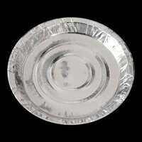 Silver Paper Disposable Plate - Size: 8 Inch