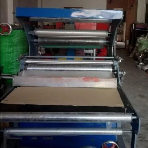 Roll To Roll Lamination Machine - Mild Steel, 220V Electric Drive | PLC Control, Automatic Operation, High-Quality Lamination