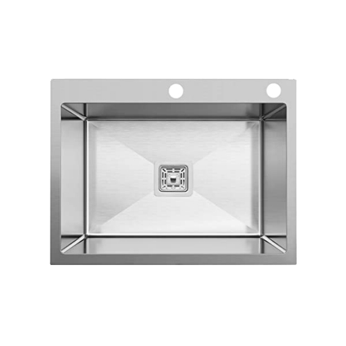 24x18inch Matt Tap Hole Hand Made Kitchen Sink